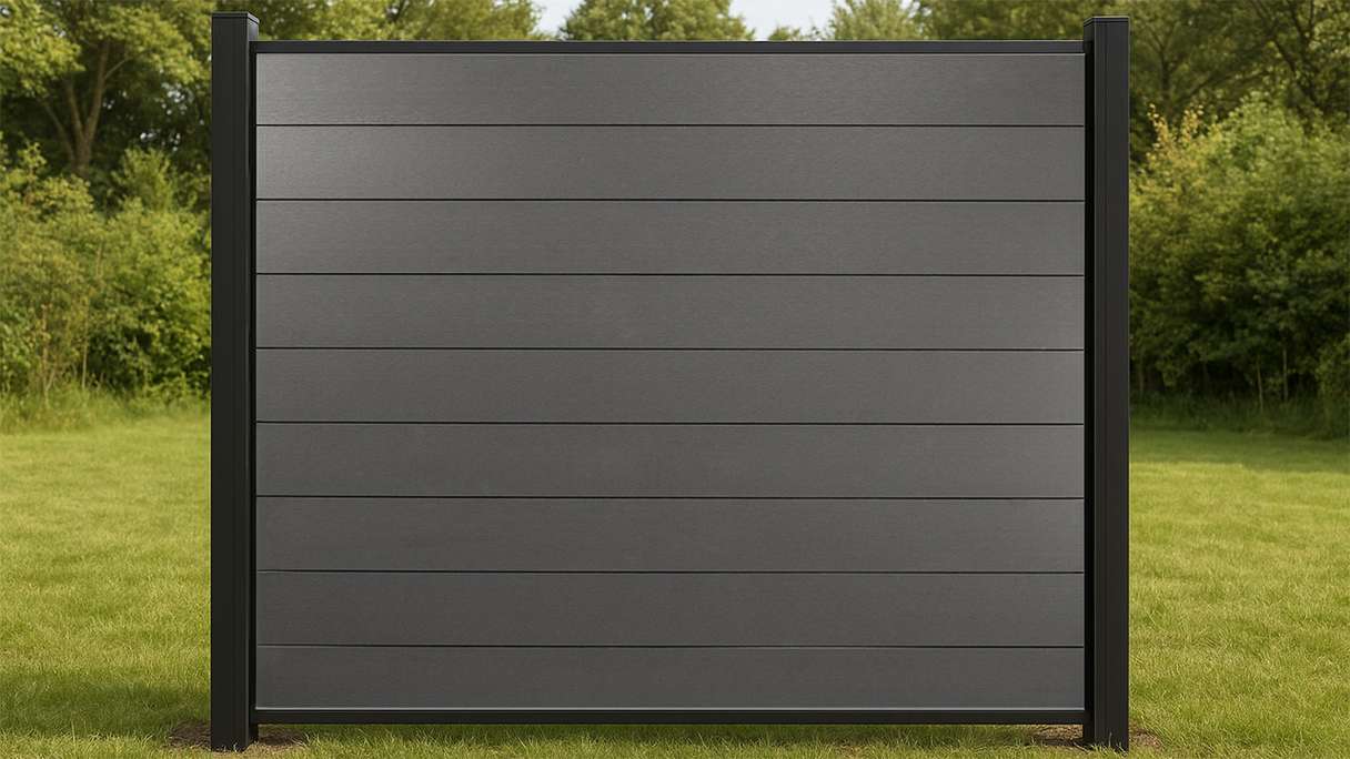 planeo Classic - BPC plug-in fence grey
