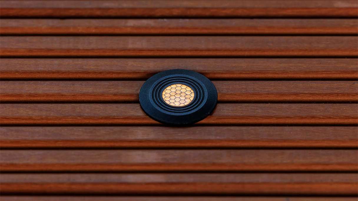 planeo patio lighting 12V - LED recessed light Onyx 30 RA - 0.5W 4Lumen