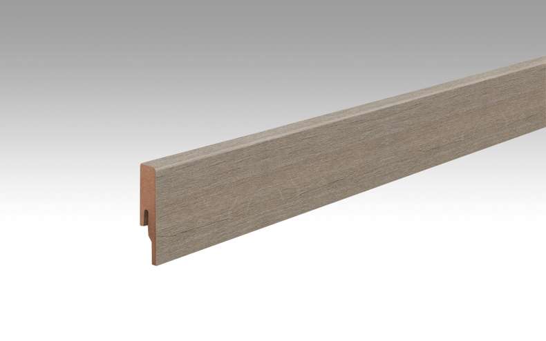 MEISTER skirtings old oak clay grey 6986 - 2380 x 60 x 16 mm (200013-2380-06986)