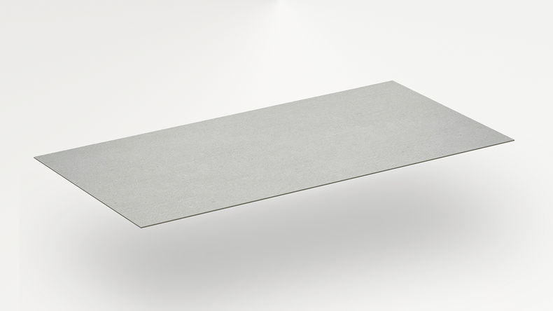 planeo SPC wall panelling – CeraRock Tile Stripes Concrete Grey XL 280 x 117.5 cm