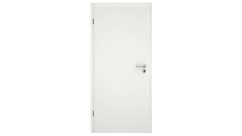 planeo interior door VELA Calma White 9010 Round edge | SMH - 2110 x 610|735|860|985 mm