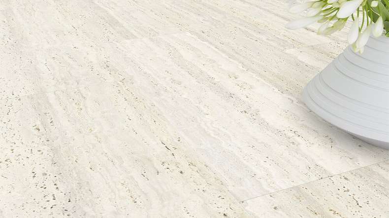 Gerflor Klick Vinyl - Senso Clic 3 Travertine Ivory | Made in France (61221511)