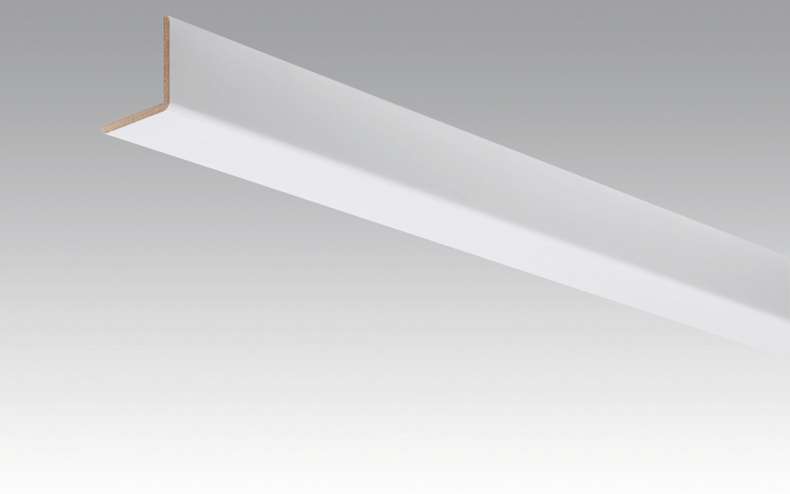 MEISTER Skirting Boards Angular White High Gloss 4084 - 2380 x 33 x 3.5 mm (200035-2380-04084)