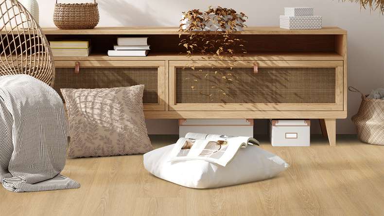 Gerflor Klick Vinyl - Senso Premium Rigid Acoustic Meadow honey | Impact sound insulation integrated (39471540)