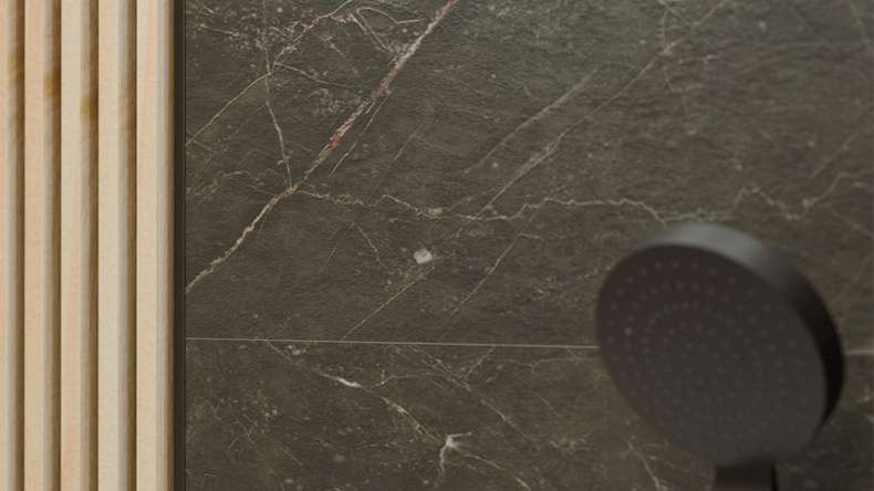 planeo wall cladding SPC - CeraRock Tile Black Slate 120 x 60 cm