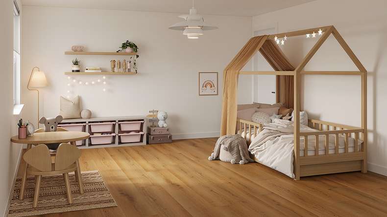 Lys&Land Rigid Klick Vinyl - Fjordline XL Oak Venero 1.83m long XL plank | integrated footfall sound insulation (SP183-07)