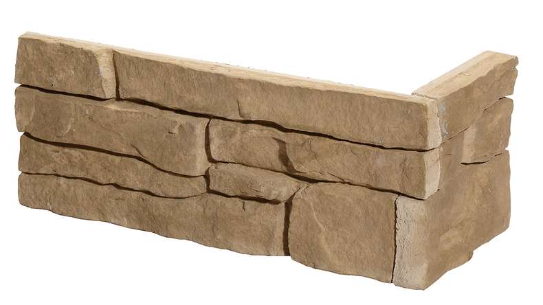 planeo StoneWall Solid angle slips - Jura limestone