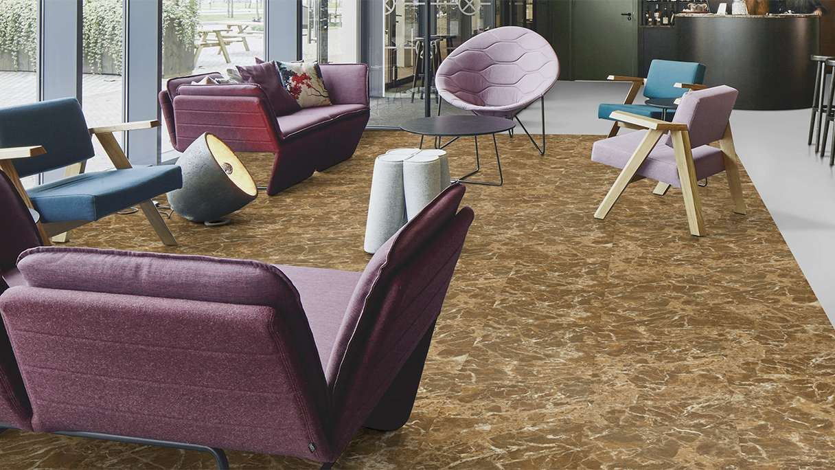 Forbo Allura Material 55 Adhesive Vinyl - Ochre Marble (636782DR5_con)