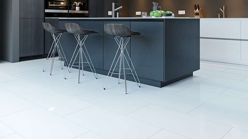 planeo Click Vinyl - Rigid White high gloss | Made in Germany (100P3005)