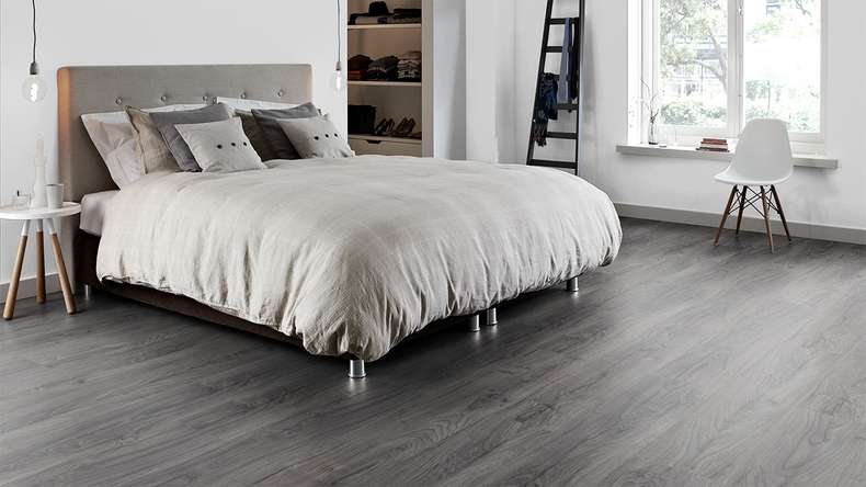 Forbo Allura Wood 70 adhesive vinyl - Rustic Anthracite Oak (60306DR7)