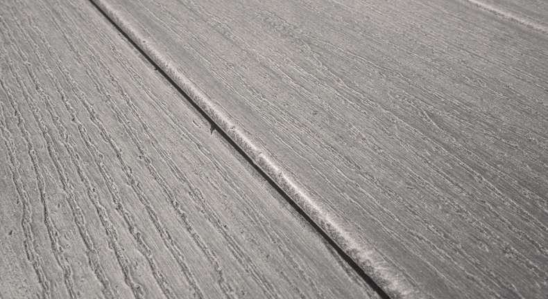 Complete set TitanWood 3m solid plank wood structure light grey 9.2m² incl. aluminium-UK