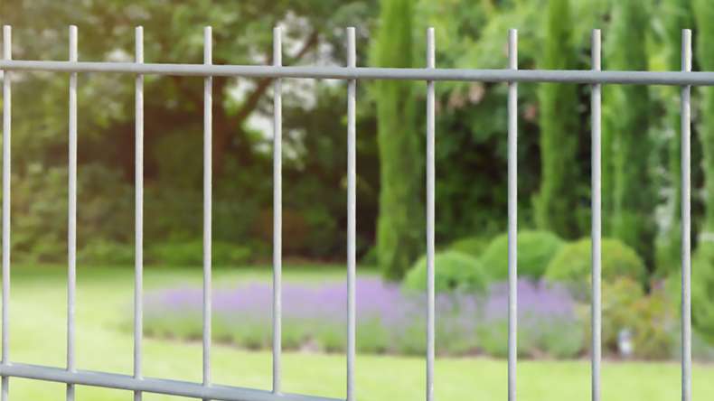 Double-rod fence heavy 8/6/8 - width 2510 mm Hot-dip galvanised