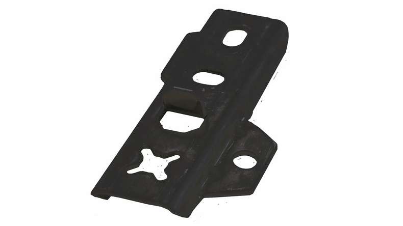 TerraWood stainless steel professional set black for wooden decking - 400 pcs. incl. screws