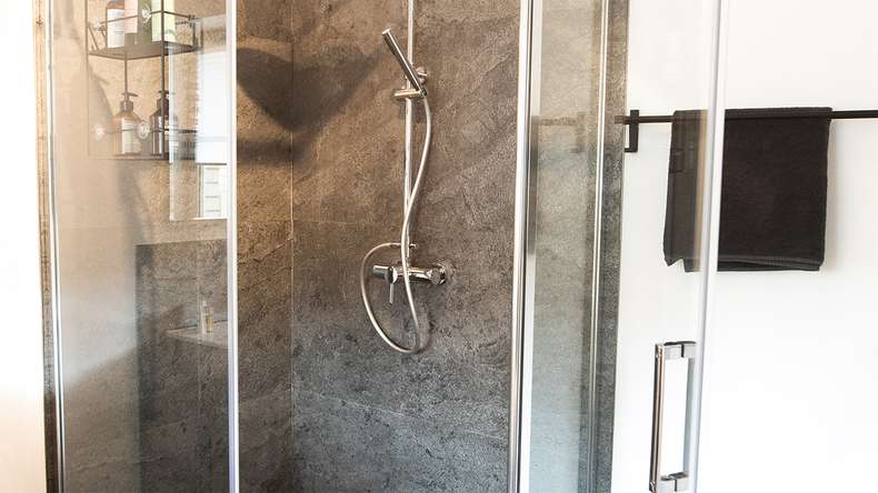 planeo EVOLITH Slate&Stone - Natural stone wall cladding Urban Grey 1220 x 610 mm