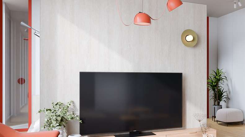 planeo wall cladding SPC - CeraRock Tile Stripes Light Travertine 120 x 60 cm