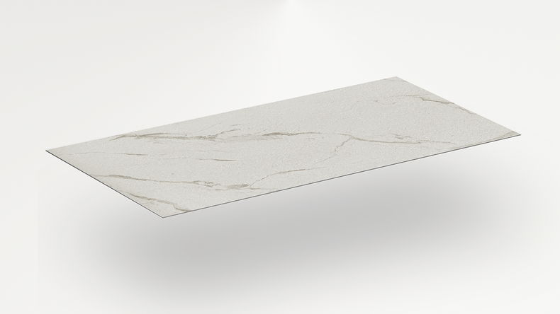 planeo SPC wall cladding – CeraRock Tile Carrara Marble XL 280 x 117.5 cm