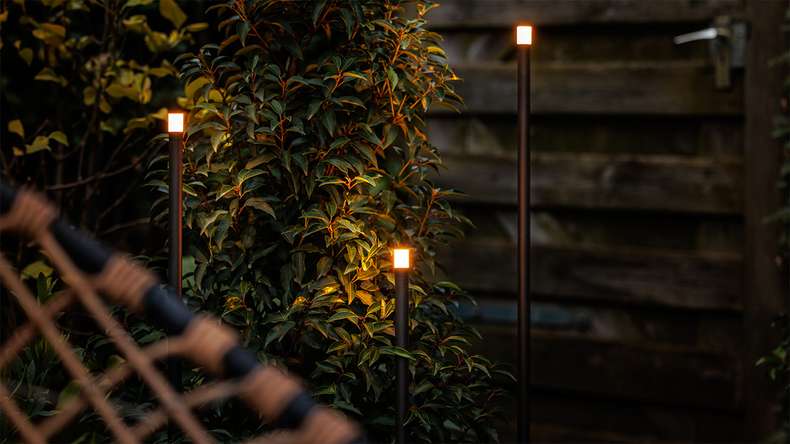 planeo garden lighting 12V - LED pedestal light Erba 3 Set - 1W 100 Lumen