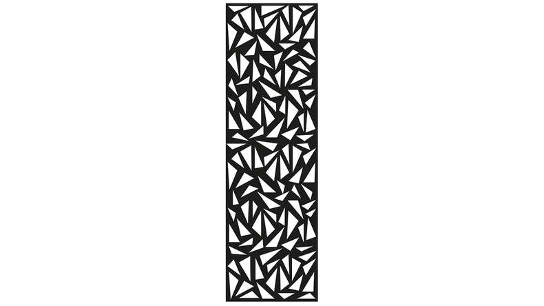 planeo Gardence - Design element Triangle Anthracite | DB703 60 x 180cm