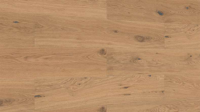 MEISTER Craft SP 400 system panels - authentic pure oak - 1090 x 210 x 7.5 mm | 8 pcs (300031-1090210-20131)