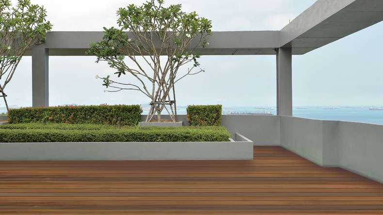 TerraWood Wood Decking Ipé PRIME 21 x 145mm - smooth on both sides