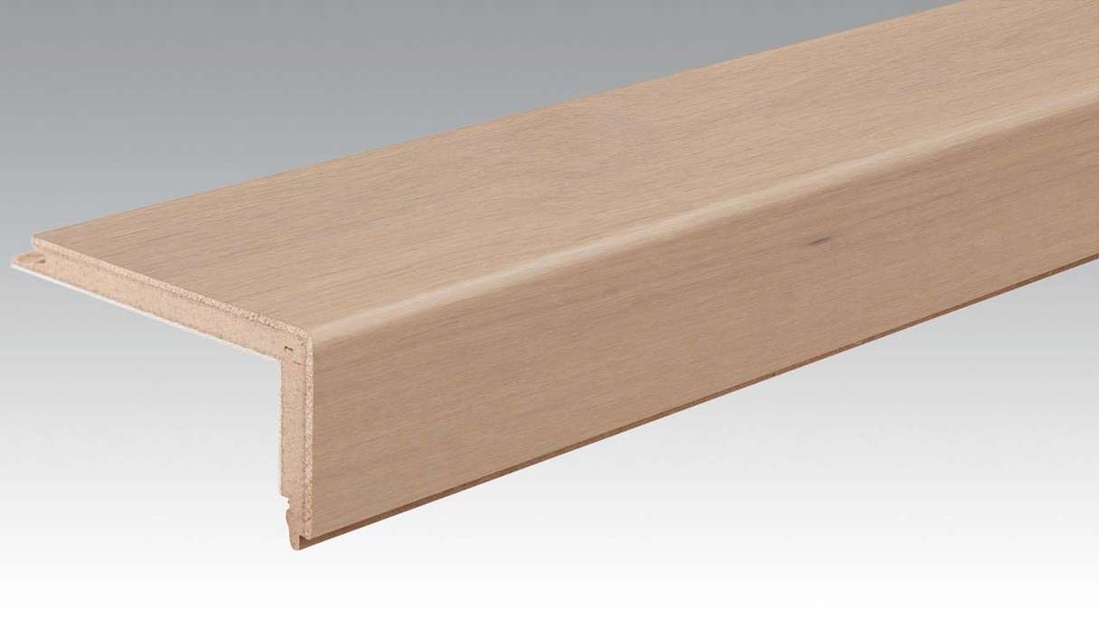 MEISTER stair nosing parquet L-profile oak authentic cream white 9031 (800004-2150-09031)