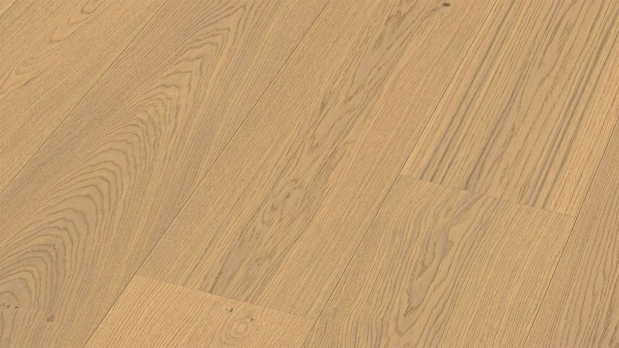 MEISTER Lindura wood flooring HD 400 - 08966 Oak natural cream ultra matt lacquered 2200 x 205 x 11 mm (500214-2200205-08966)