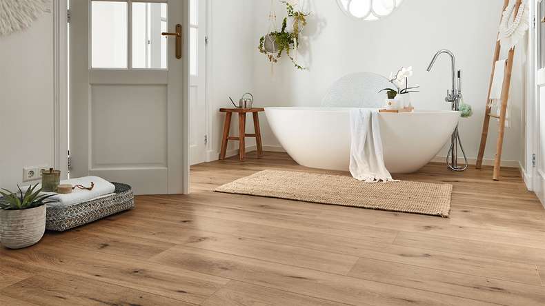MEISTER Design flooring MeisterDesign. next DD 500 S - 06843 Light field oak | Impact sound insulation integrated (400054-1287220-06843)
