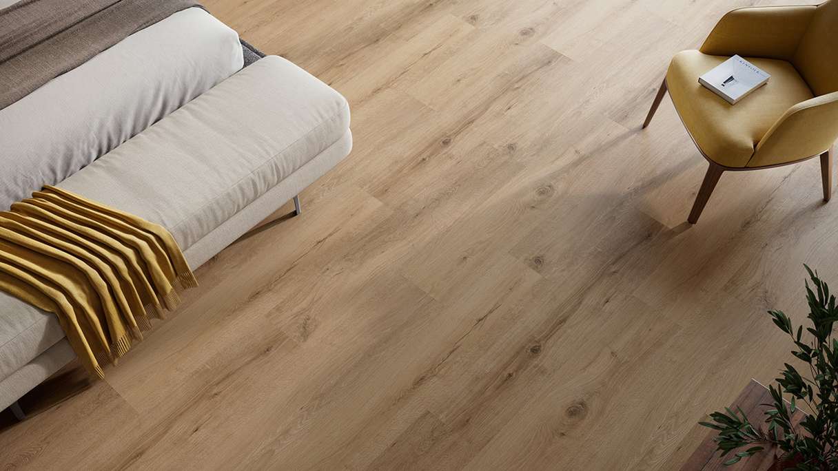 planeo Rigid Klick Vinyl - HOMEtec Basic 30 IXPE Classic Oak | Impact sound insulation integrated (RP-E30-2)