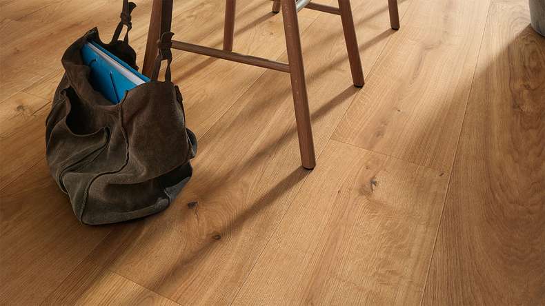 MEISTER Lindura wood flooring HD 400 - 08904 Oak authentic natural oiled 2200 x 270 x 11 mm (500213-2200270-08904)