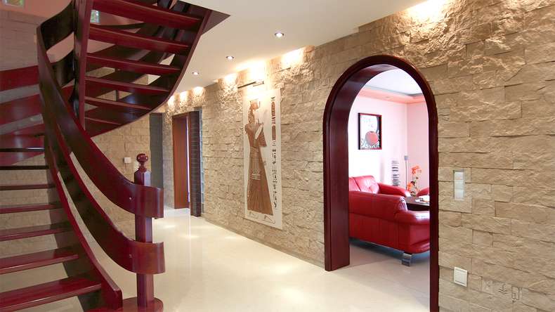 planeo StoneWall Solid clinker brick slips - Fuji