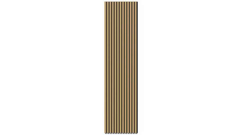 planeo acoustic panels - natural oak 2480 x 600 x 21.5 mm | fire-retardant