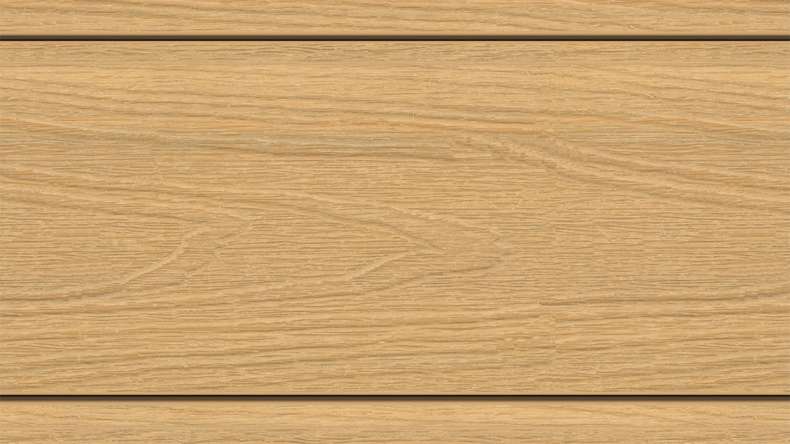 planeo MAXLine Nature - WPC CoEx coated XL decking board hollow chamber - sand 3m textured/smooth brushed
