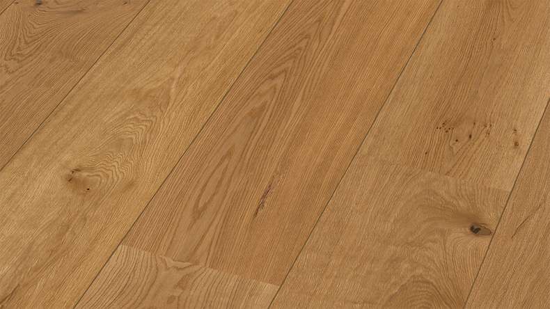 MEISTER Lindura wood flooring HD 400 - 08900 Oak vivid natural oiled 2200 x 270 x 11 mm (500213-2200270-08900)