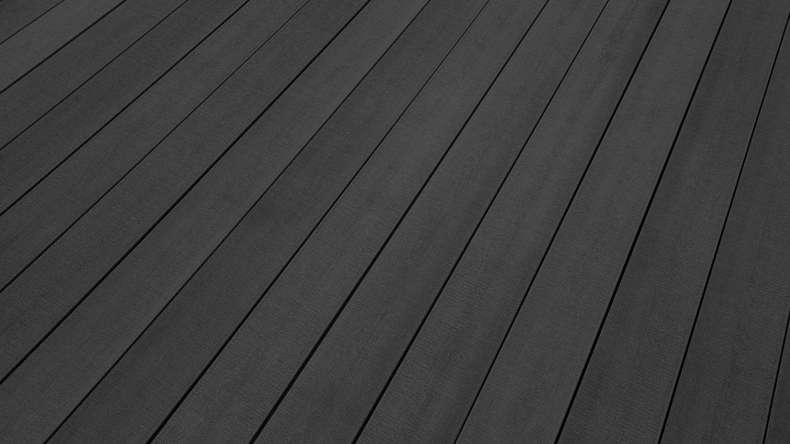 planeo TitanWood - solid plank wood structure dark grey