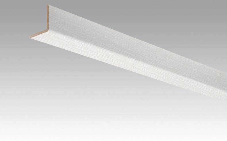 MEISTER Skirtings Angle skirting Fineline white 4029 - 2380 x 33 x 3.5 mm (200035-2380-04029)