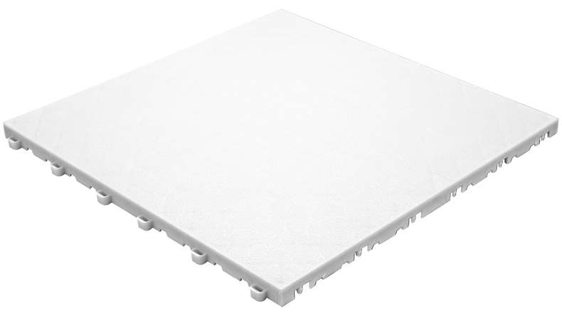 planeo click tile Floor - white