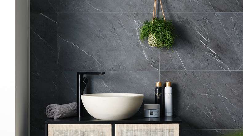 planeo StrongWall - plastic wall panelling Sardi 65 x 37.5 cm