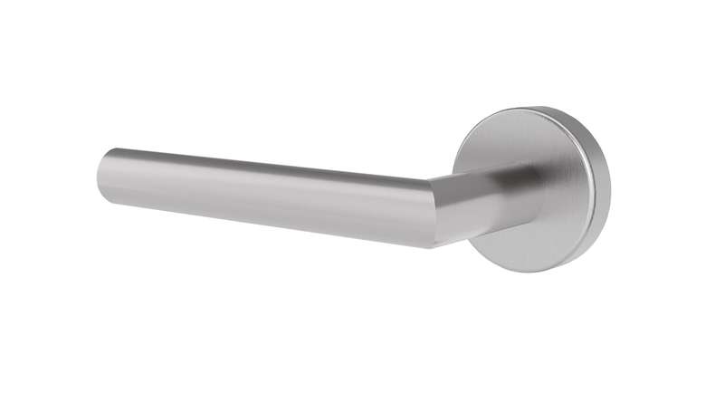 planeo Edelwerk EasyLock NEO stainless steel door handle | Without keyhole drilling