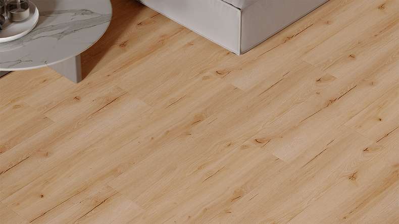 planeo Rigid Click Vinyl - HOMEtec Pro 50 IXPE Harmony Brown Oak | Impact sound insulation integrated (RP-E50-3)