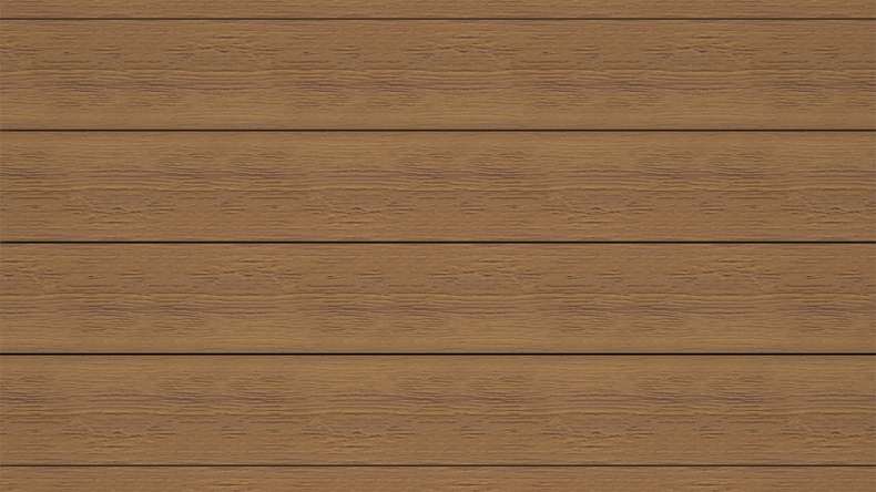 planeo ANTIKWoodline – WPC CoEx-coated decking board, lightweight composite profile – Burma Teak 3m – rustic/smooth brushed