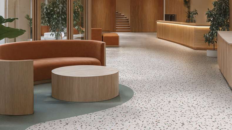 Gerflor adhesive vinyl - Creation 55 Urban Street Cobalt