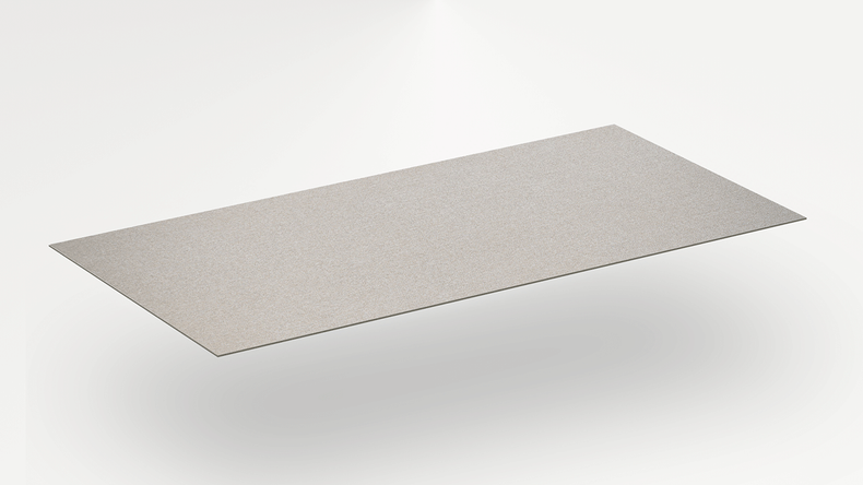 planeo SPC wall panelling – CeraRock Tile Stripes Tweed Sand XL 280 x 117.5 cm