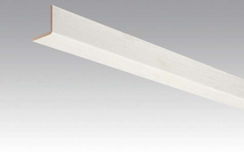 MEISTER Skirtings Angle skirting pine arctic white 4099 - 2380 x 33 x 3.5 mm (200035-2380-04099)