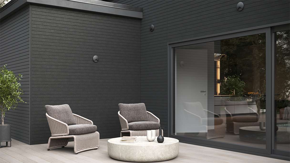 planeo Fassado - BPC facade cladding Ebony 5m (PBF-C20)