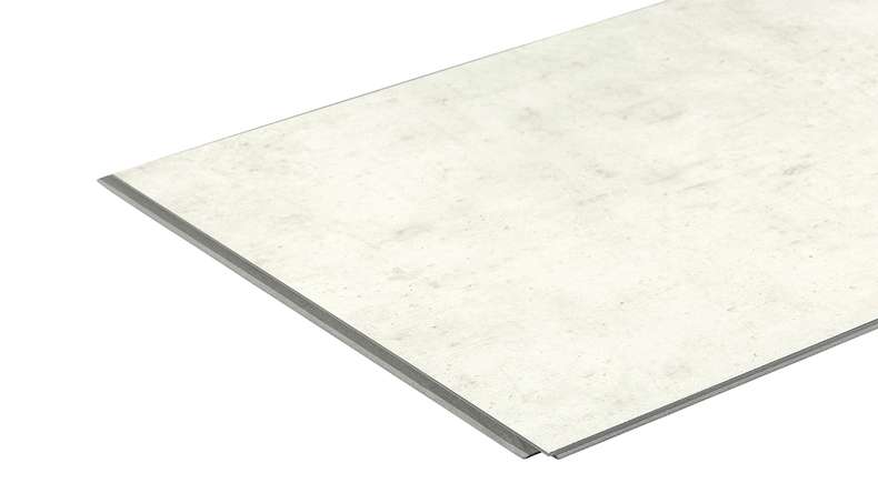 Plastic wall cladding - planeo StrongWall - Light Cement