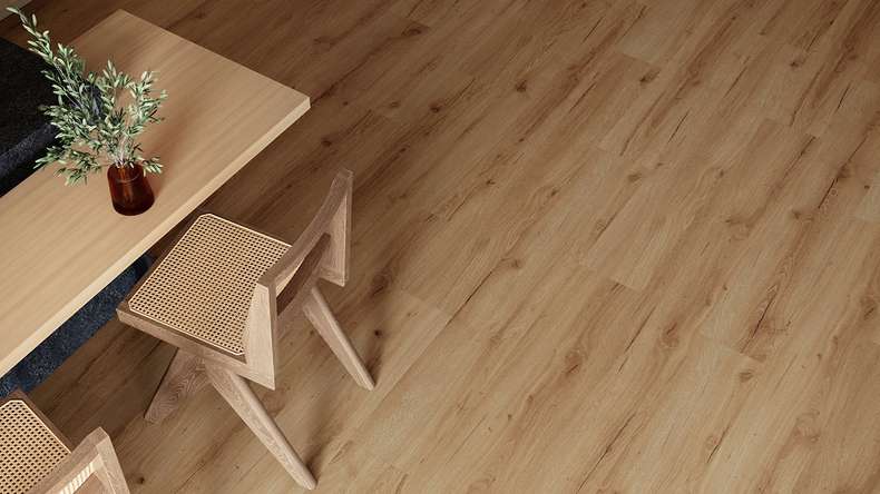 planeo WPC click vinyl - PUREtec MAX 70 EIR Honey Nature Oak | Impact sound insulation integrated (RP-A50-1)