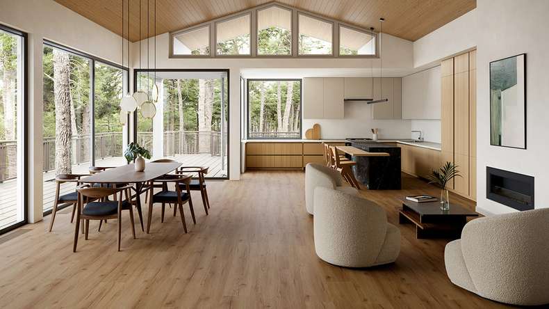 planeo WPC click vinyl - PUREtec MAX 70 EIR Classic Light Oak | Impact sound insulation integrated (RP-A50-6)
