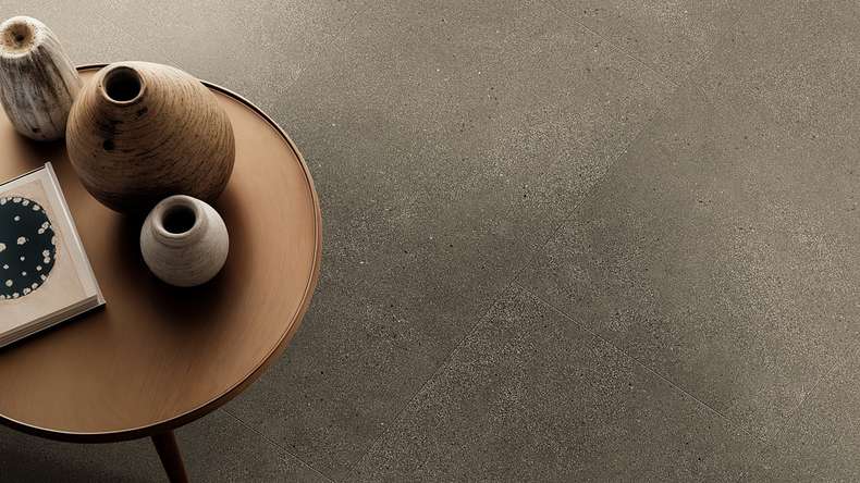 Gerflor Klick Vinyl Rigid - Creation 40 Clic Acoustic Backyard Dark | Impact sound insulation integrated (61321711)