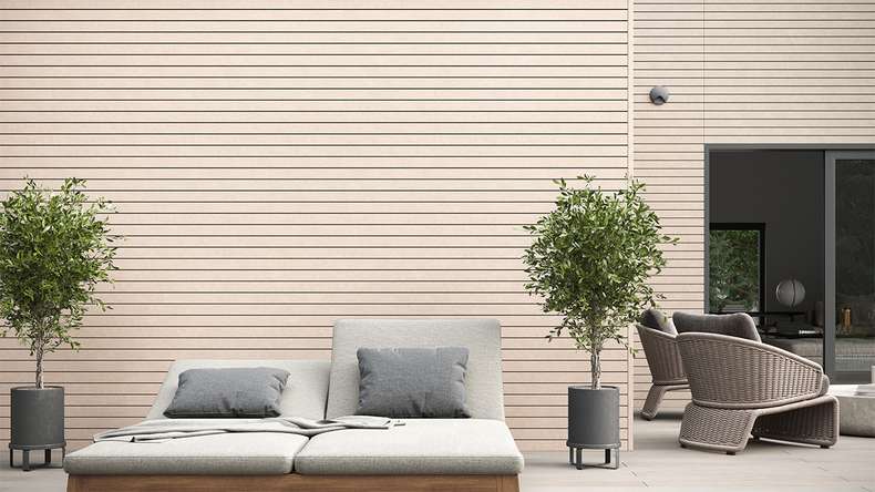 planeo Fassado - BPC cladding Nature White 5m (PBF-C123)