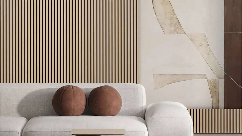 Skaben SilentWall acoustic panels - Natural light oak